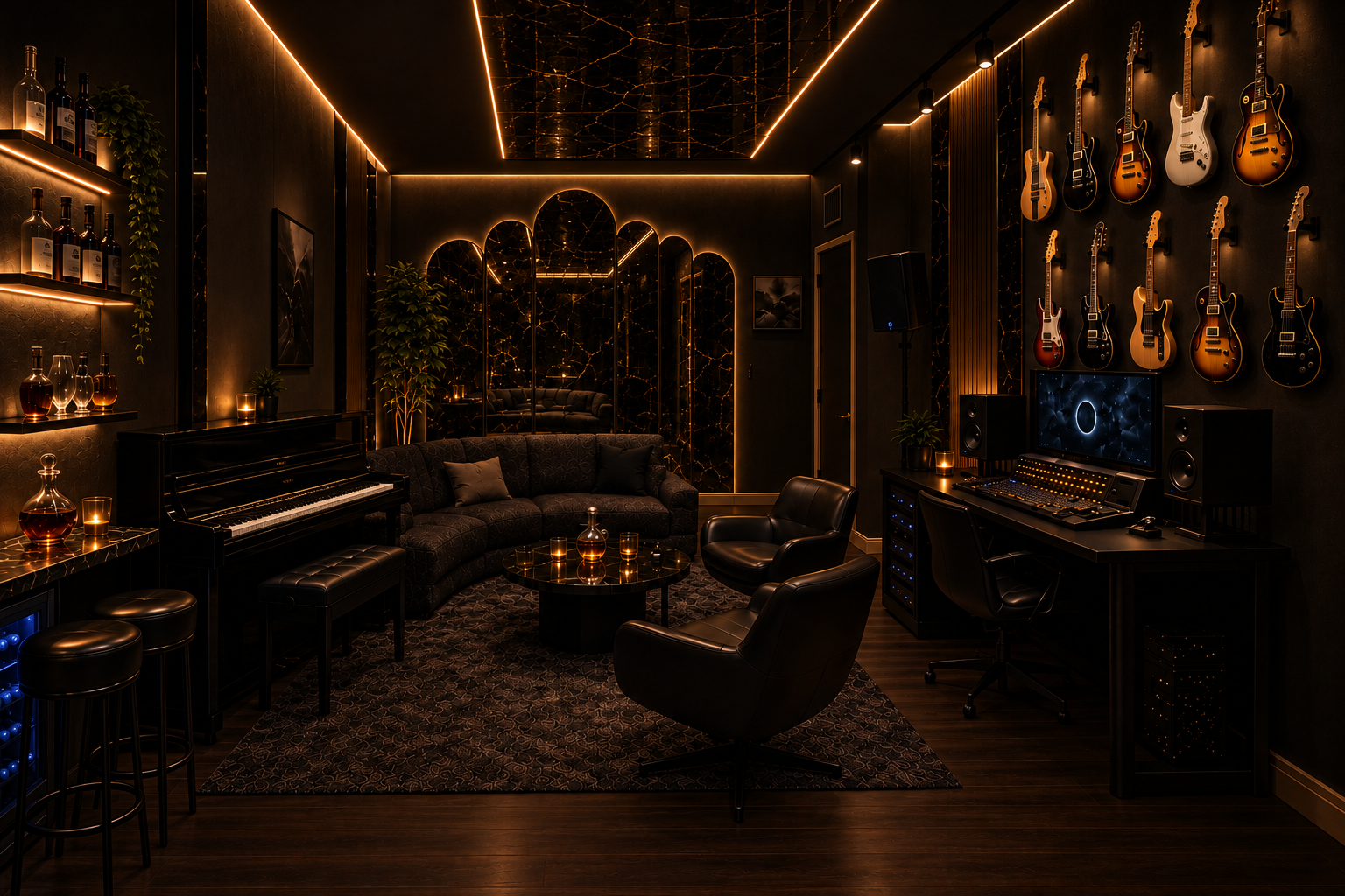 Rehearsal Room concept render